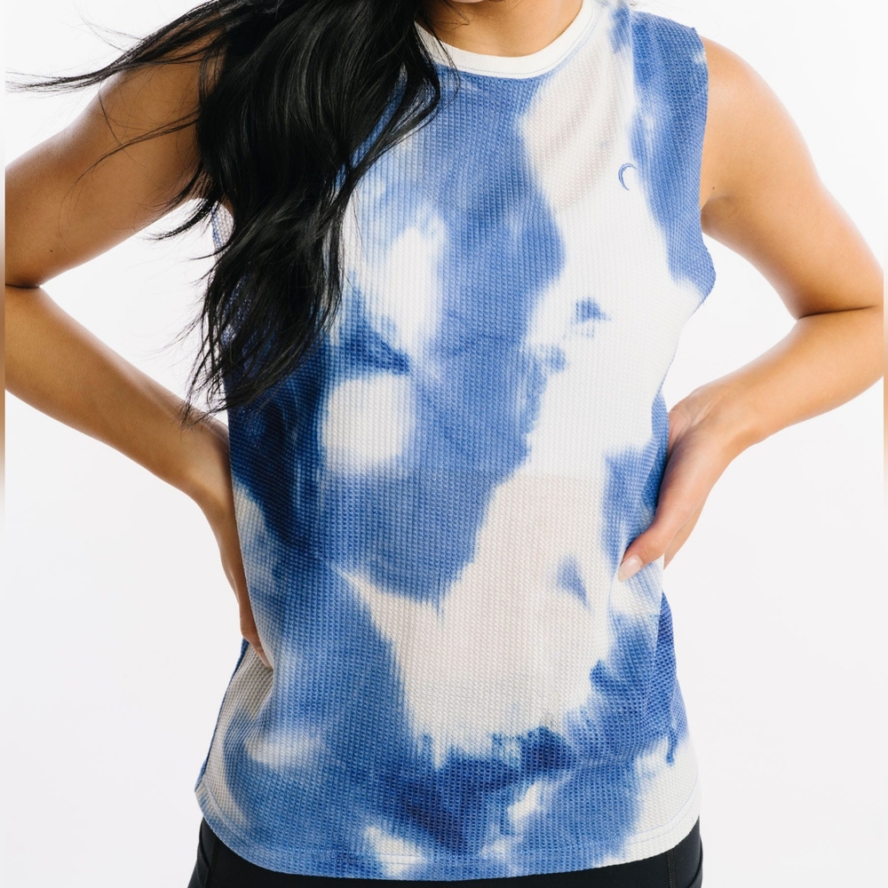 ZYIA Royal Waffle Hendrix Muscle Tank - XXXL